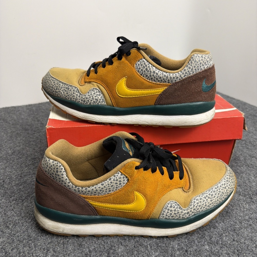 Nike Air‎ Safari SE Atmos (2018) Monarch/Yellow Ochre-Flax A03298-800 Size 12
